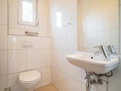 Ein Badezimmer in der Unterkunft Grüne Straße FeWo G6 (EG rechts)