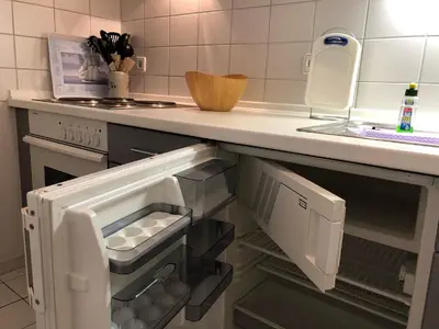 Küche/Küchenzeile in der Unterkunft Stromstrasse 2 Whg.7