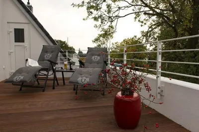 Ein Balkon oder eine Terrasse in der Unterkunft Viktoria Luna 