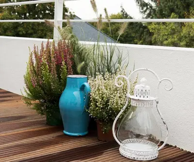 Ein Balkon oder eine Terrasse in der Unterkunft Viktoria Luna 