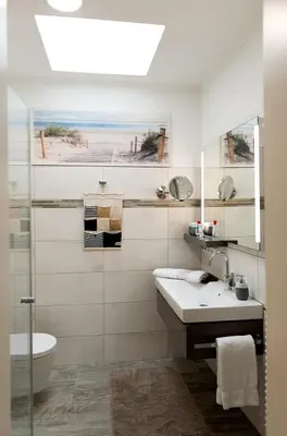 Ein Badezimmer in der Unterkunft Viktoria Luna 