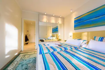 Ein Bett oder Betten in einem Zimmer der Unterkunft Viktoria Luna WE 3 