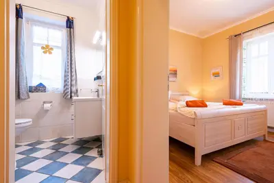 Ein Badezimmer in der Unterkunft Villa Balticum