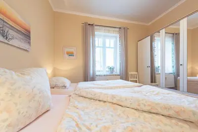 Ein Bett oder Betten in einem Zimmer der Unterkunft Villa Balticum