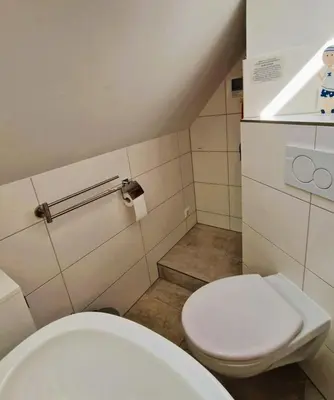 Ein Badezimmer in der Unterkunft Wiesenstr.78 