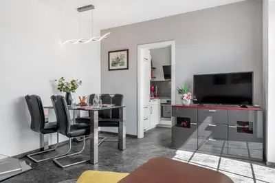 TV/Unterhaltungsangebot in der Unterkunft Birkenstr. 21 B Wohnung 17