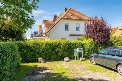 Ein Garten an der Unterkunft Strandoase Typ STO-A STRANDOASE Whg. SO2