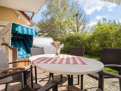 Ein Patio oder anderer Außenbereich in der Unterkunft Strandoase Typ STO-A STRANDOASE Whg. SO5
