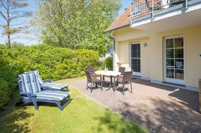 Ein Garten an der Unterkunft Strandoase Typ STO-A STRANDOASE Whg. SO5