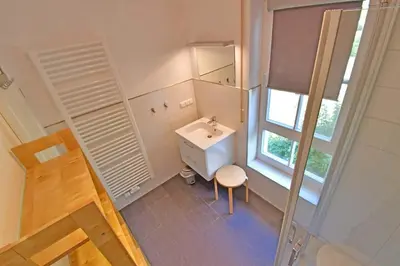 Ein Badezimmer in der Unterkunft Strandoase Typ STO-A STRANDOASE Whg. SO8