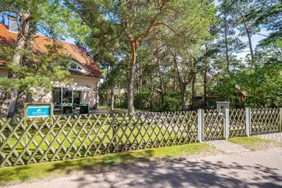 Ein Garten an der Unterkunft STRANDHAUS 43a