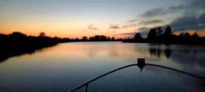 Blick auf einen Fluss in der Nähe der Ferienwohnung
