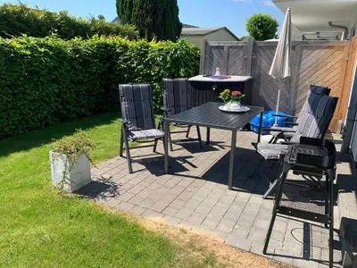 Ein Garten an der Unterkunft Whg 09 - Fischerstuv