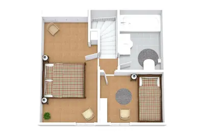 Ein Badezimmer in der Unterkunft Ferienhaussiedlung Strandperlen Buchenhof 6b (Typ III)