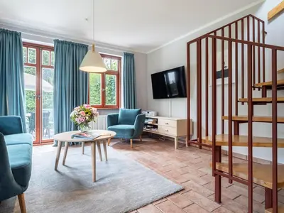 TV/Unterhaltungsangebot in der Unterkunft Ferienhaussiedlung Strandperlen Buchenhof 1c (Haustyp II)