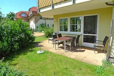 Ein Garten an der Unterkunft BIRKENHOF Whg. BH-41