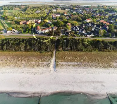 Naturlandschaft in der Nähe der Ferienwohnung