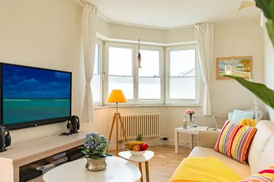 TV/Unterhaltungsangebot in der Unterkunft Kranichflug