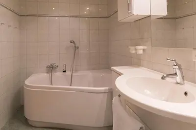 Ein Badezimmer in der Unterkunft ALTES WASSERWERK Whg. AW-06