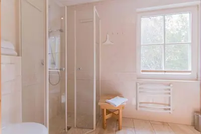 Ein Badezimmer in der Unterkunft Haus WINDFLÜCHTER Whg. LF 5.1