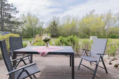 Ein Garten an der Unterkunft Haus WINDFLÜCHTER Whg. LF 5.1