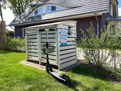 Ein Garten an der Unterkunft Dat Kroeger Hus