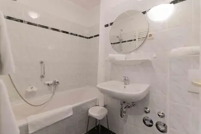 Ein Badezimmer in der Unterkunft Haus zum Strand HAUS ZUM STRAND Whg 2.2