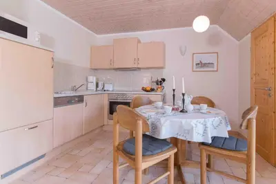 Küche/Küchenzeile in der Unterkunft Haus WINDFLÜCHTER Whg. LF 6.2