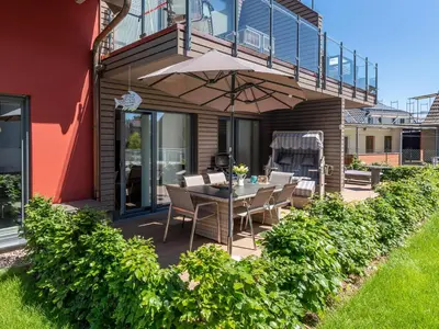 Ein Garten an der Unterkunft Suite Windböe