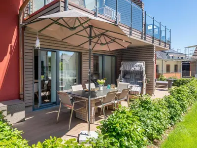 Ein Garten an der Unterkunft Suite Windböe