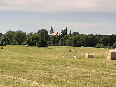 Naturlandschaft in der Nähe der Ferienwohnung