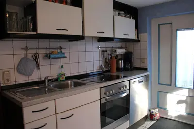 Küche/Küchenzeile in der Unterkunft Ostseeurlaub-Barth