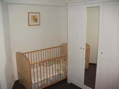 Ein Bett oder Betten in einem Zimmer der Unterkunft Ostseeurlaub-Barth