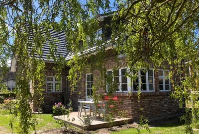 Ein Garten an der Unterkunft Katjas Kate Gartenwohnung