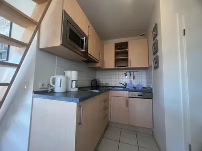 Küche/Küchenzeile in der Unterkunft to Hus