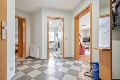 Küche/Küchenzeile in der Unterkunft Friedenstraße 17 Whg 3