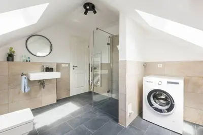Ein Badezimmer in der Unterkunft Suite Sünnenkringel