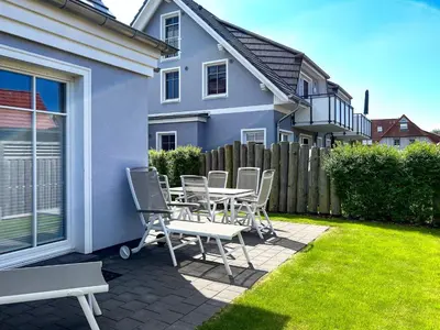 Das Gebäude in dem sich das Ferienhaus befindet