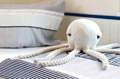 Ein Bett oder Betten in einem Zimmer der Unterkunft Käptn ADI