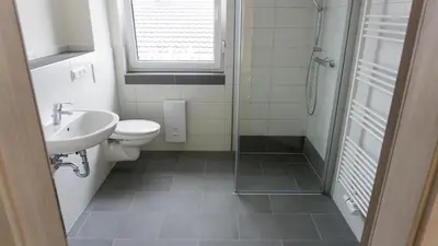 Ein Badezimmer in der Unterkunft Ferienwohnung Sonnenschein