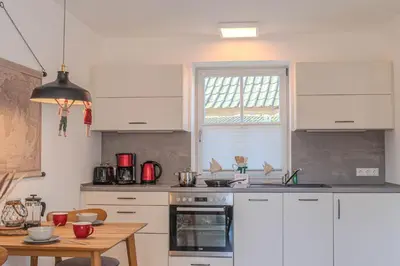 Küche/Küchenzeile in der Unterkunft Cozy One