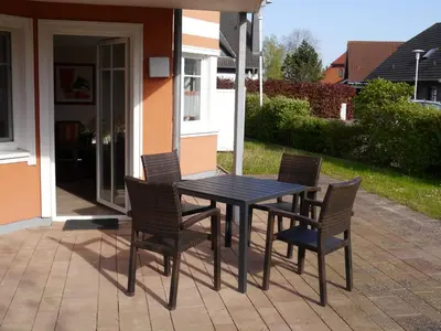 Ein Patio oder anderer Außenbereich in der Unterkunft Wolkenlos