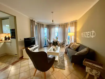 Küche/Küchenzeile in der Unterkunft Meerzeit - a45022