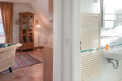 Ein Badezimmer in der Unterkunft Windflüchter 3