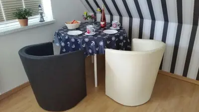 Grundriss der Unterkunft Ferienzimmer für Zwei am Strand