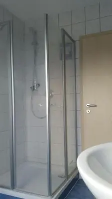 Ein Badezimmer in der Unterkunft Ferienzimmer für Zwei am Strand