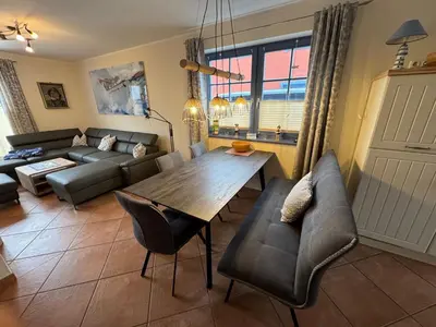 Ein Bett oder Betten in einem Zimmer der Unterkunft Neue Reihe 11a Haus Ankalath