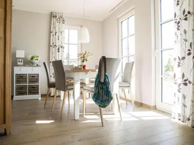 Grundriss der Unterkunft Luxushaus Bodstedt mit Sauna am Bodden