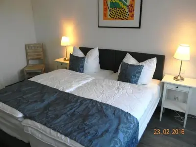 Ein Bett oder Betten in einem Zimmer der Unterkunft Schifferhaus 