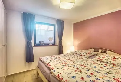 Ein Bett oder Betten in einem Zimmer der Unterkunft Ferienwohnung auf dem 